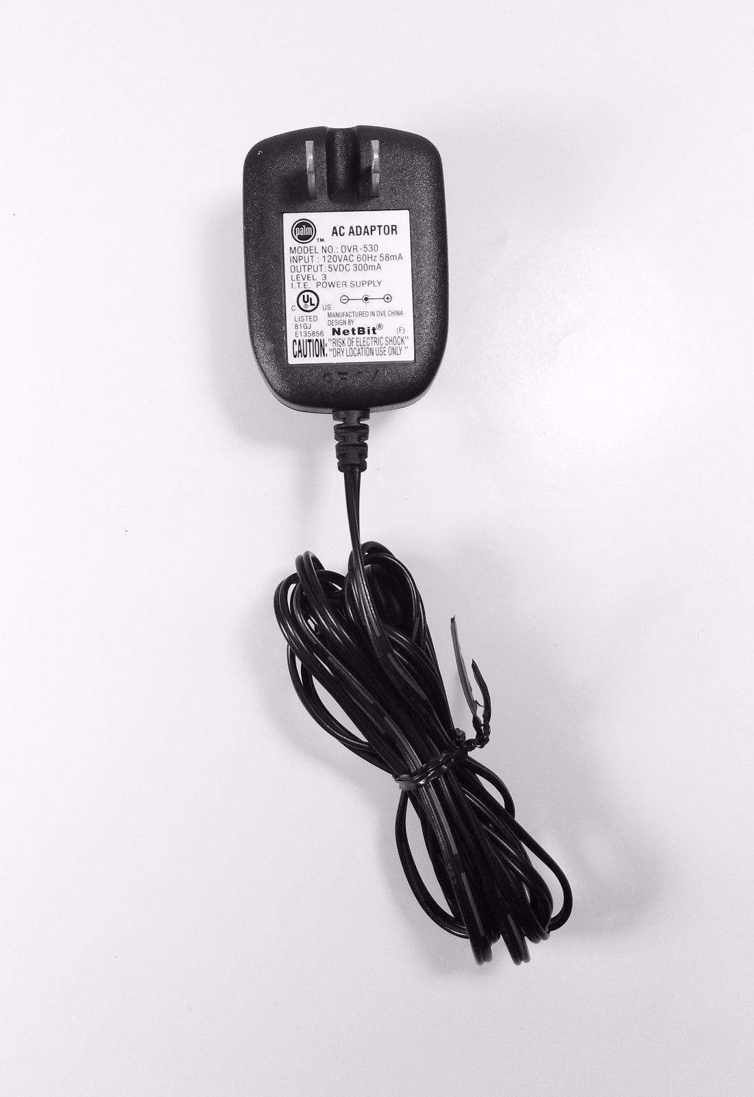 NEW 5V 300mA Palm DVR-530 AC Power Supply Adapter