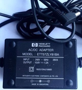 NEW 10.6V 1.2A HP ETT57ZLY81BA AC/DC ADAPTER