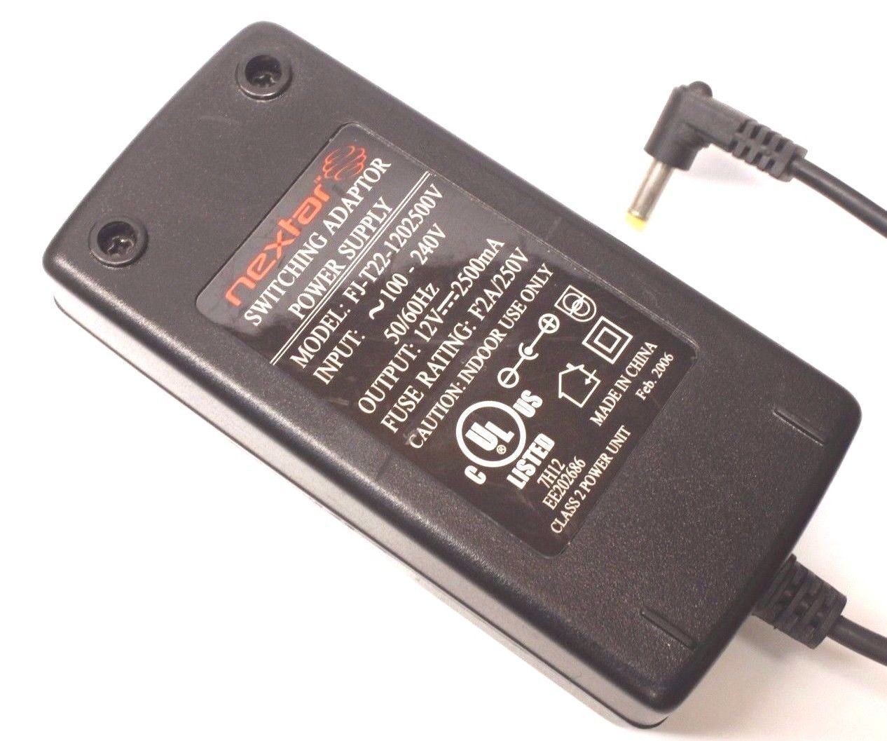 NEW 12V 2.5A Nextar FJ-T22-1202500V AC Adapter