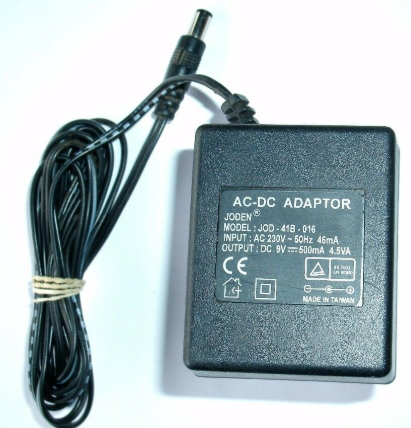 NEW DC9V 500mA JODEN JOD-41B-016 AC/DC ADAPTER - Click Image to Close