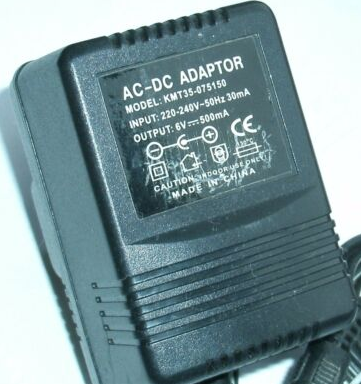 NEW 6V 500mA KMT35-075150 AC Adapter