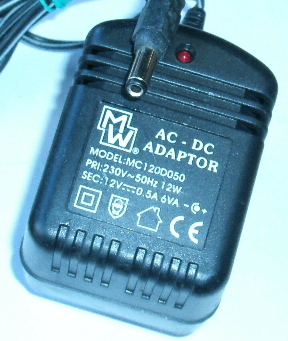 New 12V 0.5A MW MC120D050 Power Supply AC ADAPTER