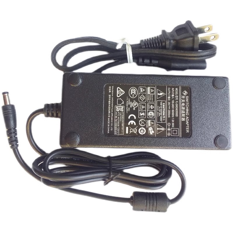 *Brand NEW*FJ FJ-SW2402000D ANY-2404000-96W 24V 2A 24V 4A AC DC Adapter POWER Supply