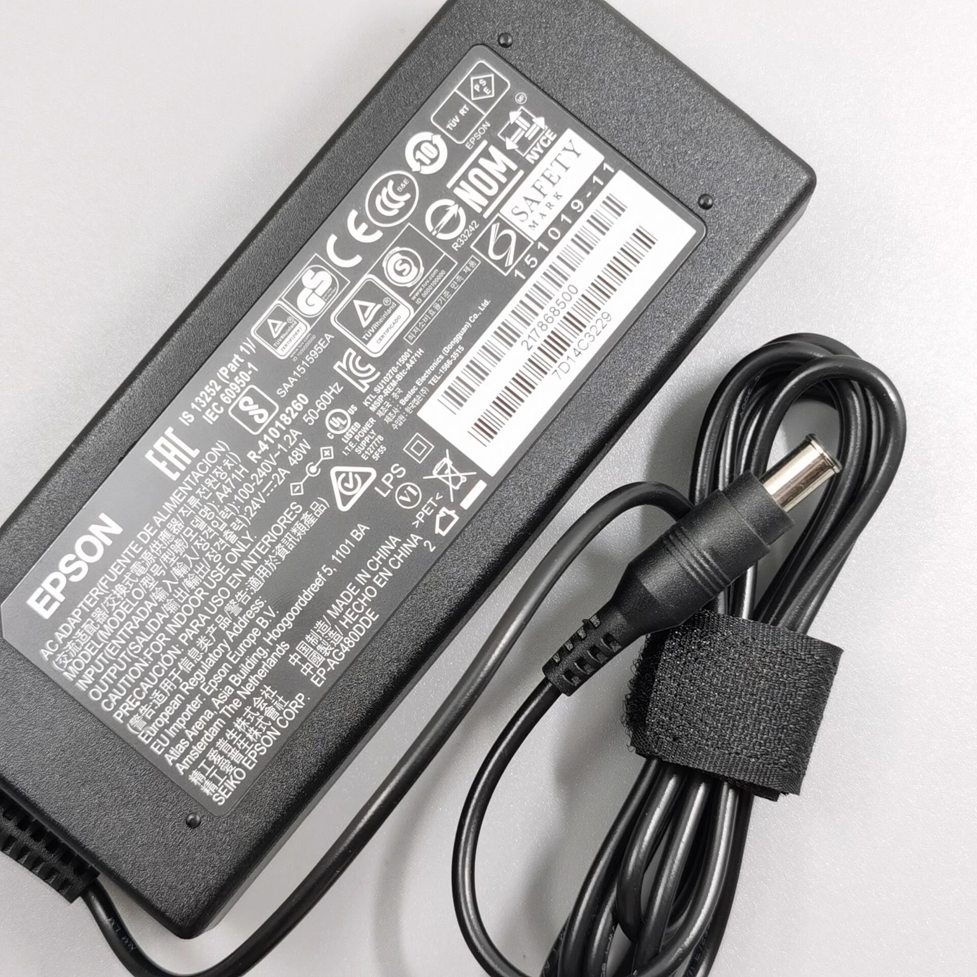 *Brand NEW*EPSON A471H R-41018260 WF-100 B581A A462E 24V 2A AC ADAPTER Power Supply - Click Image to Close