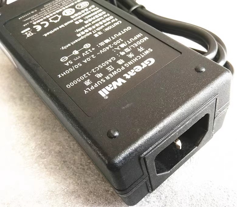*Brand NEW*Great Wall 12V 5A AC ADAPTER GA60SC2-1205000 WT8850A Power Supply - Click Image to Close