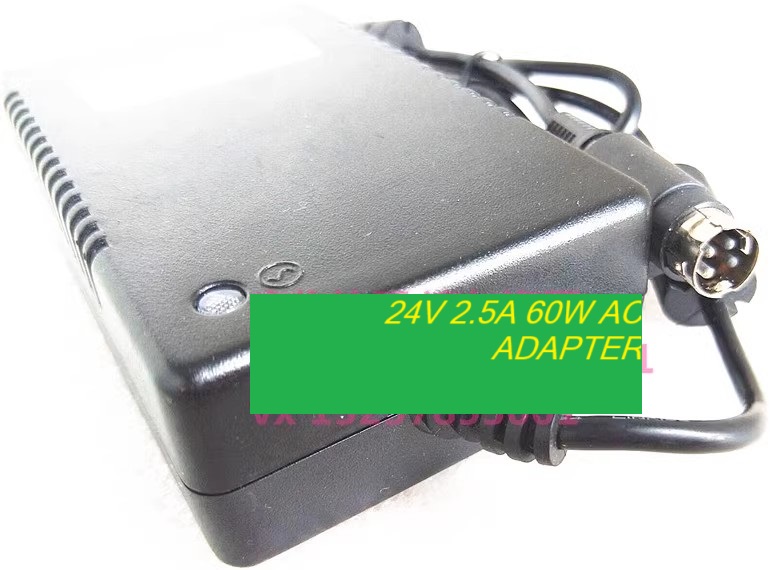 *Brand NEW*CWT 24V 2.5A 60W AC ADAPTER PAA060M Power Supply - Click Image to Close