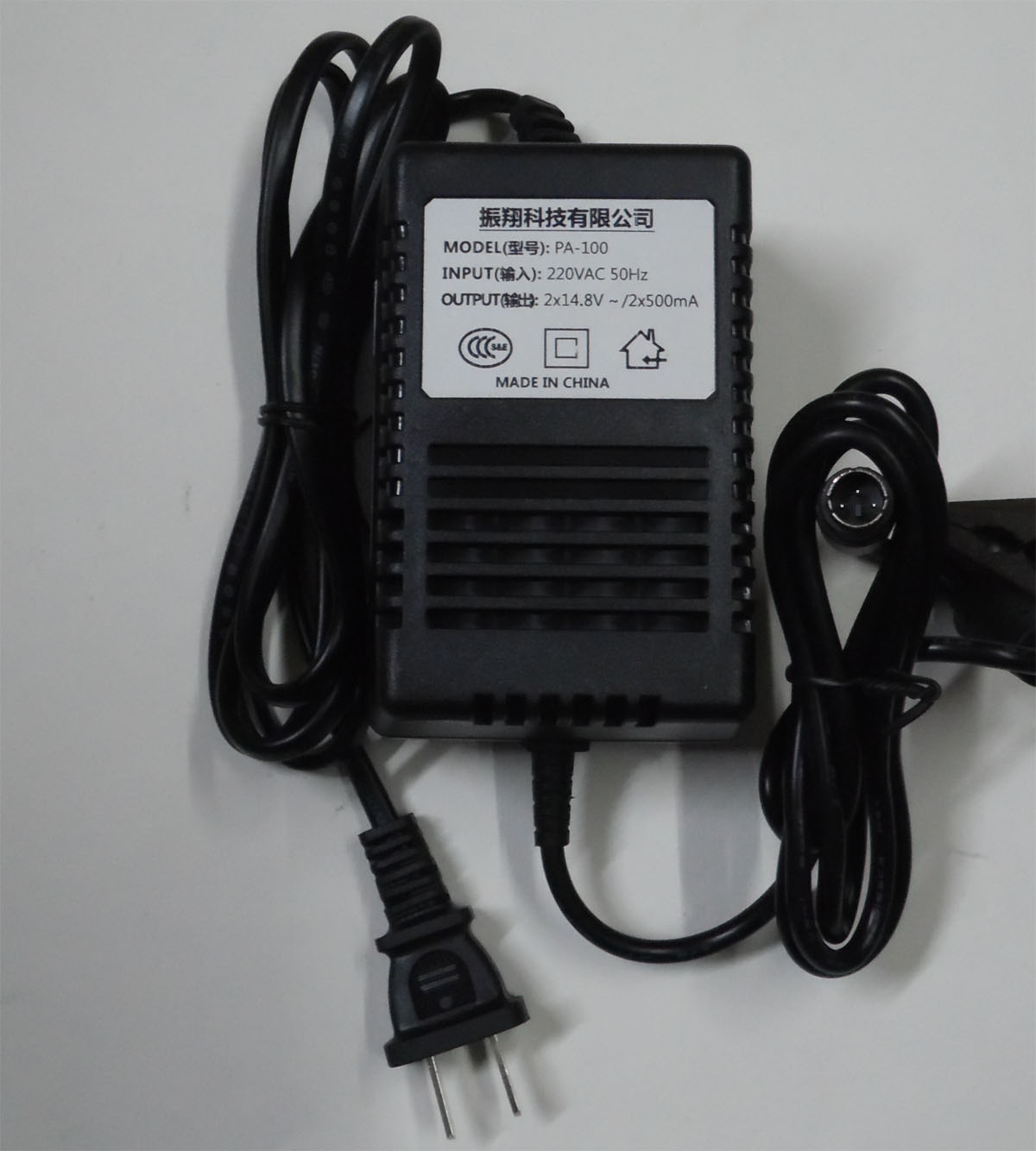 Behringer New XENYX1002FX 1202FX PA-100 220VAC 50Hz AC/DC POWER SUPPLY ADAPTER
