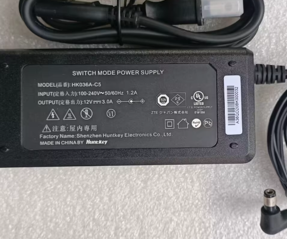*Brand NEW*Original HK036A-C5 12V 3A AC ADAPTER Power Supply