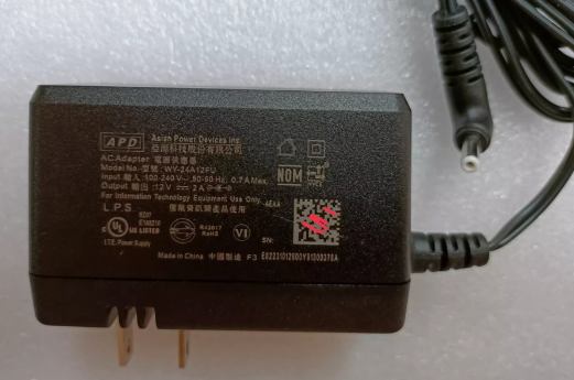 *Brand NEW*Original APD WY-24A12FU 12V 2A AC/DC ADAPTER Power Supply