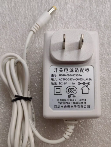 *Brand NEW*Original HB40-0904003SPA 9V 4A AC ADAPTER Power Supply