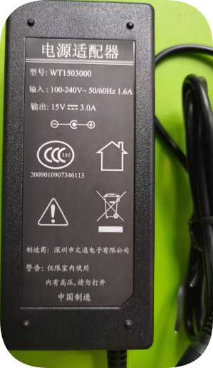 *Brand NEW*Original WT1503000 15V 3.0A AC ADAPTER Power Supply