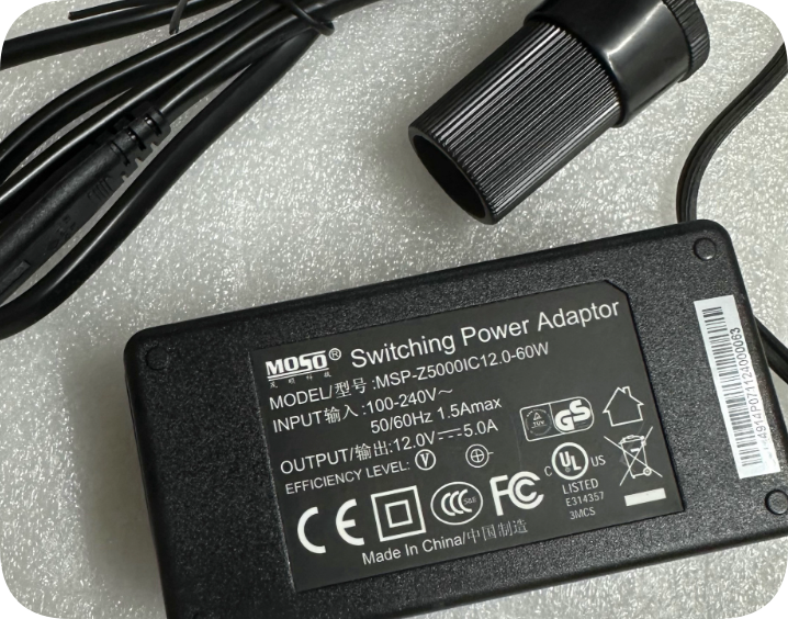 *Brand NEW*220V to 12V 5A car cigarette lighter car to household power converter car vacuum cleaner refrigerat