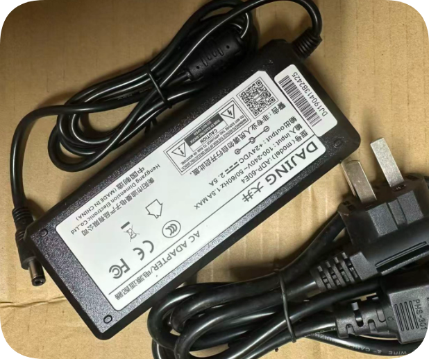 *Brand NEW*DAJING output 24V 2.5A interface model APD-60E4 5.5*2.5mm power adapter