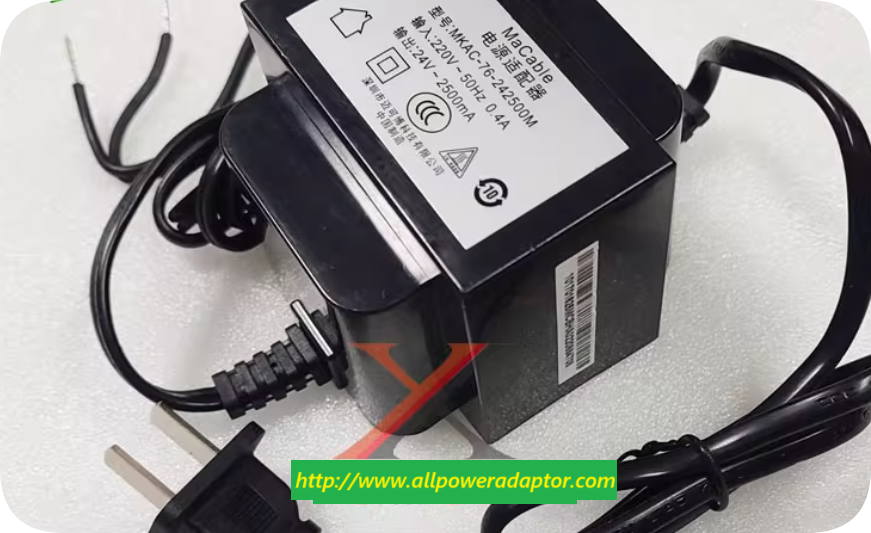 *Brand NEW*24V 2.5A 60W AC ADAPTER MaCable MKAC-76-242500M Power Supply