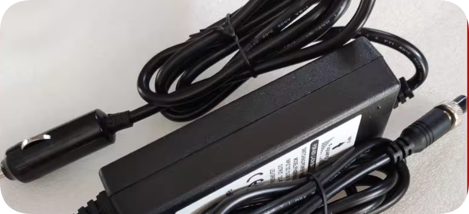 *Brand NEW*Fuyang 3-prong 3-hole socket cigarette lighter/car cable 12-24V to 42V converter FY4201500D 42V 1.5