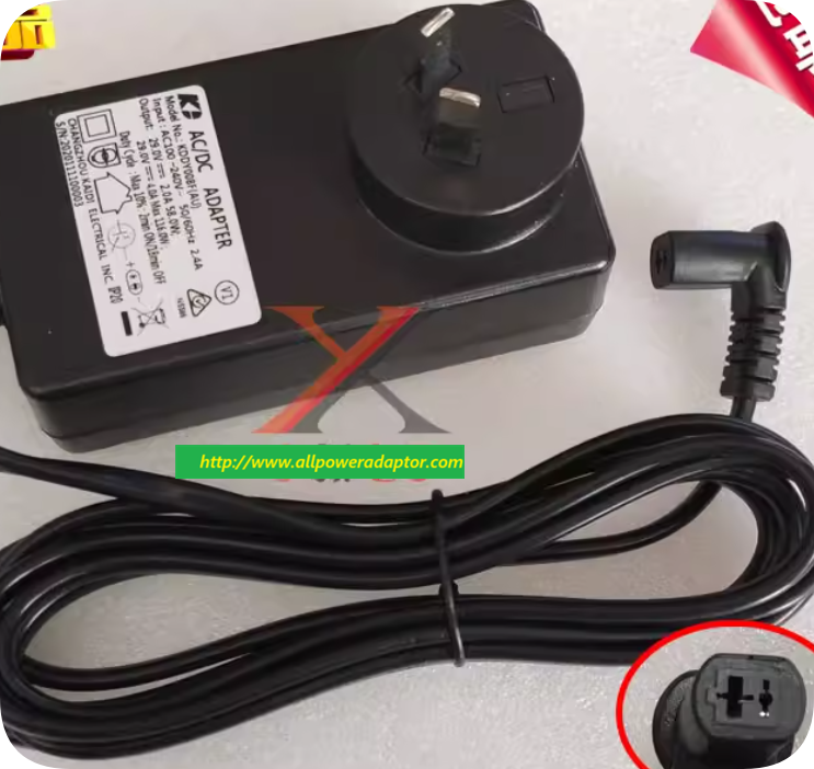 *Brand NEW*KD 29V 4A Power Adapter KDDY008F Electric Sofa Chair Bed Charging Cable Transformer