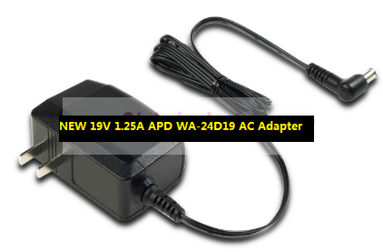 *Brand NEW*APD WA-24D19 19V 1.25A AC Adapter