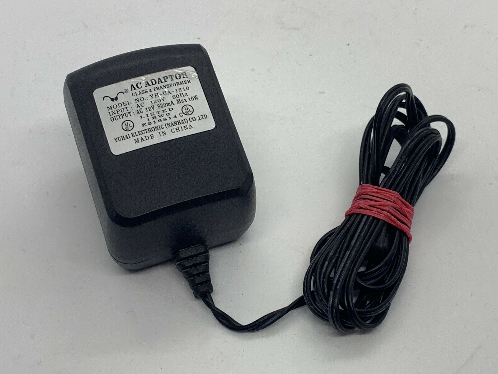 New 12V 830mA YH-UA-1210 Class 2 Transformer Power Supply Ac Adapter