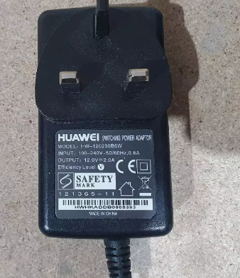 *Brand NEW*Huawei 12V 2A AC ADAPTER HW-120200B6W Black POWER SUPPLY