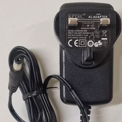 *Brand NEW*GENUINE KPTEC 24V 1A AC-DC Adapter K25S240100B Power Supply