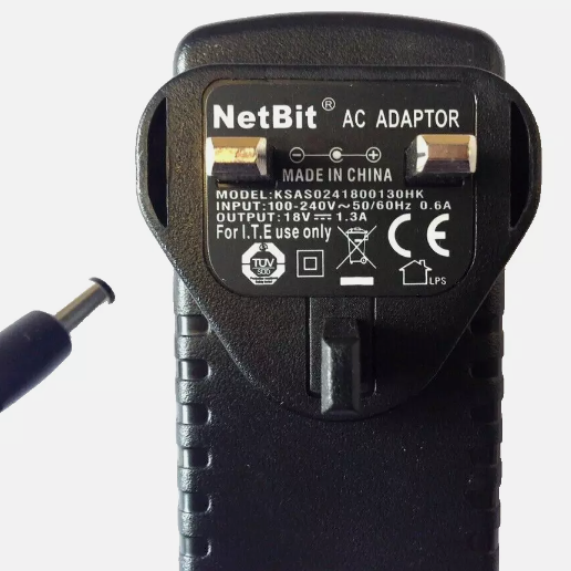 *Brand NEW*NETBIT KSAS0241800130HK 18V 1.3A AC ADAPTER POWER SUPPLY