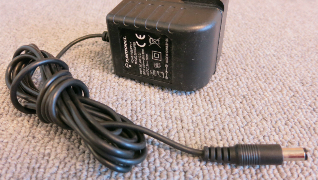 *Brand NEW*Plantronics 5V 180mA AC Adapter M/N: BD050018B P/N: 69610-01 POWER SUPPLY
