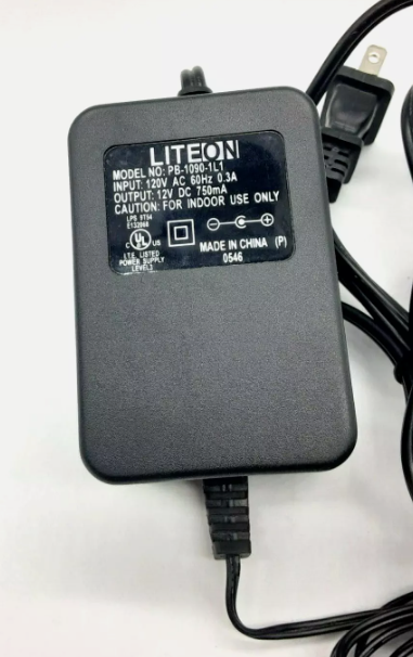 *Brand NEW*Genuine Liteon 12VDC 750mA AC Adapter PB-1090-1L1 Power Supply