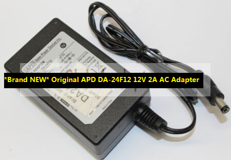 *Brand NEW* Original APD DA-24F12 12V 2A AC Adapter - Click Image to Close