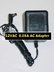 *Brand NEW* AD1200850AU1 AD-1200850AU-1 12VAC 850mA 0.85A AC Adapter - Click Image to Close