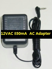 *Brand NEW*12VAC 850mA AC Adapter AD-1200850AU-1 (with Audio Plug) AD1200850AU1