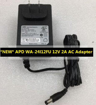 *Brand NEW* APD WA-24l12FU 12V 2A AC Adapter - Click Image to Close
