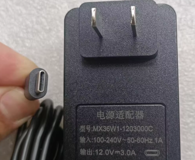 *Brand NEW*12V 3A AC ADAPTER Original MX36W1-1203000C Type-c Power Supply