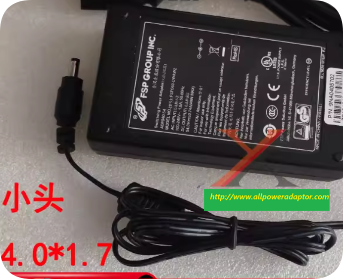 *Brand NEW*FSP 54V 0.74A Power Adapter FSP040-DWAW2 Charging Cable PoE Power Supply 40W Transformer
