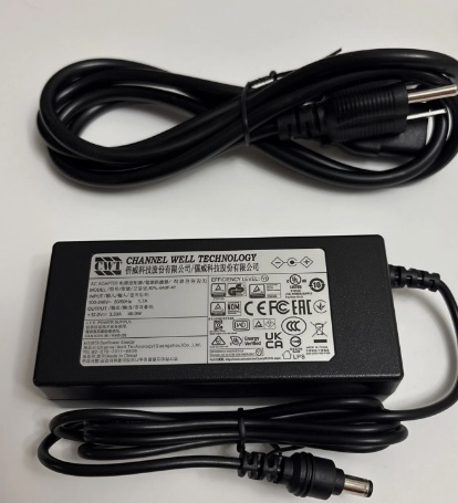 Genuine CWT Channel Well KPL-050S-VI Power Supply 12V 3.33A 40W AC Adapter OEM Bundle Description Power Cord